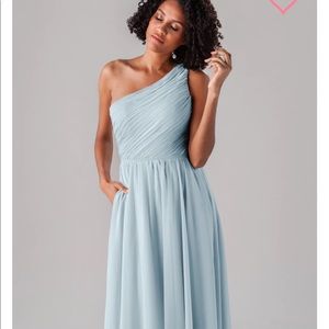 Brand New Kennedy Blue Athena Dress; Sky Blue size 12